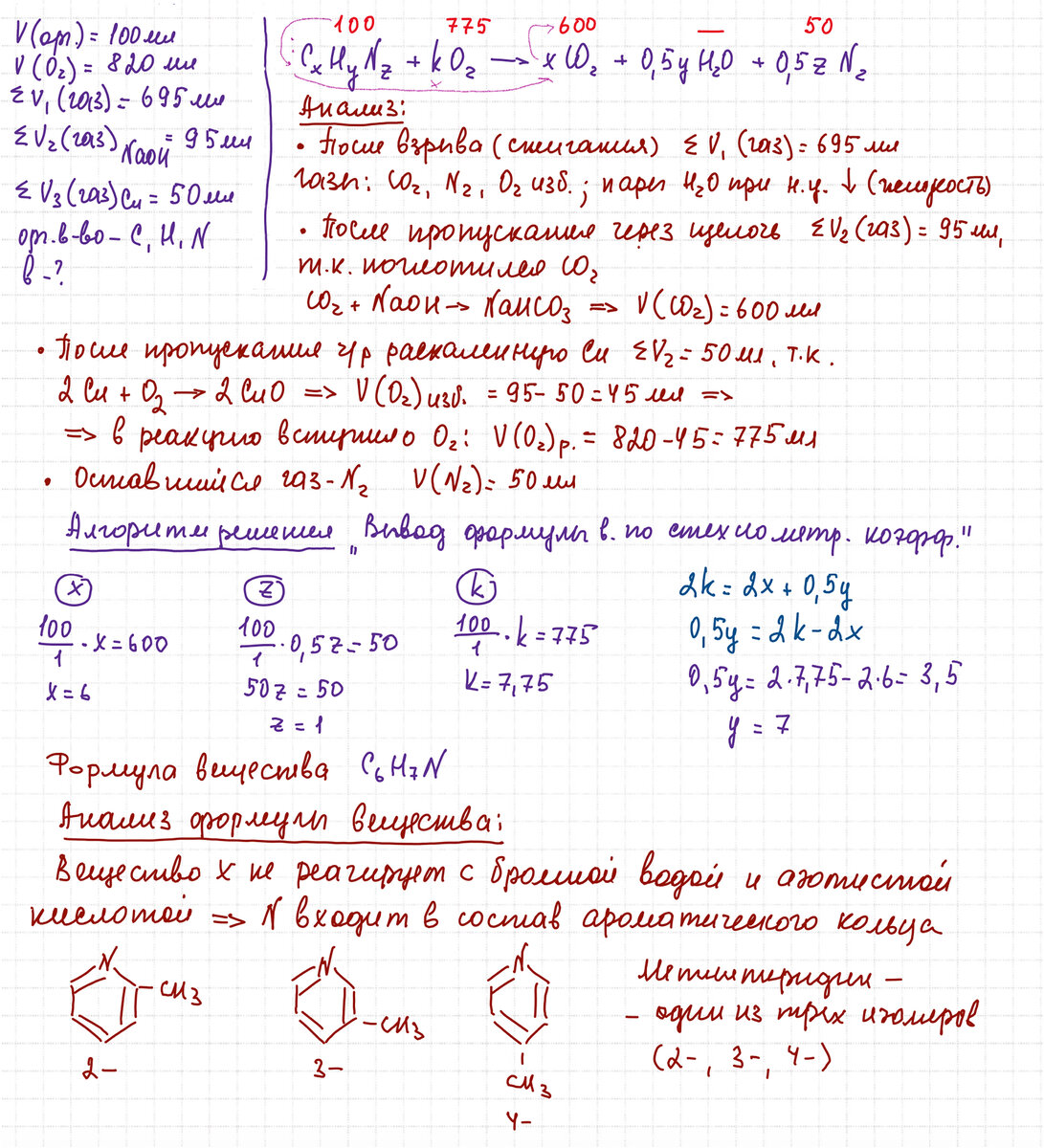 Задача 33 (авторская) ЕГЭ по химии. Решает автор - Богунова В.Г.