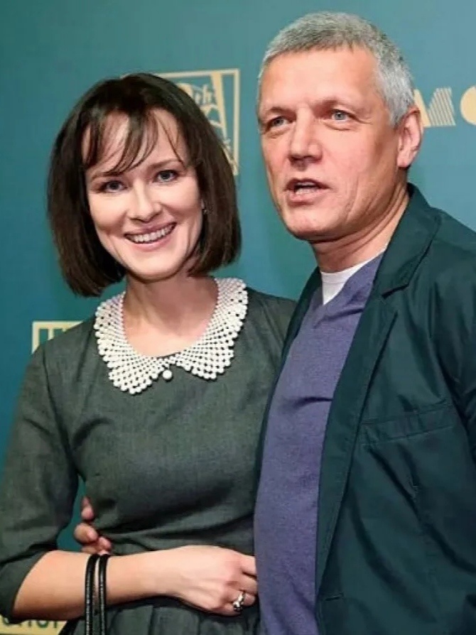 Ирина Савицкова с мужем Александром Галибиным