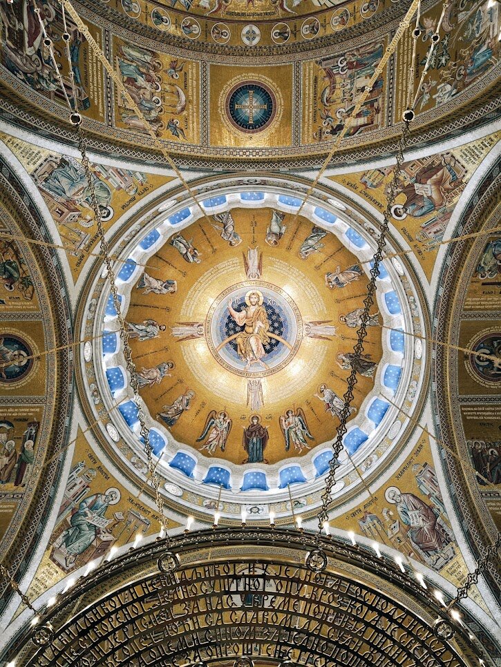 Собор Саввы Сербского. Сказать, что я был поражён, это очень преуменьшить.