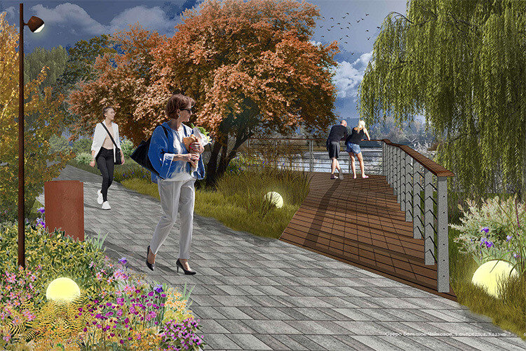    Казанцы в первую очередь хотят видеть благоустроенной вторую очередь Большого Чайкового озера.   
Фото:  kzn.ru