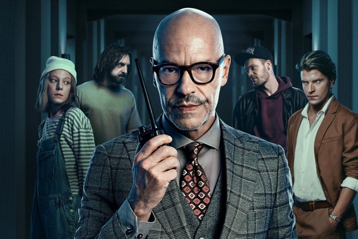 иллюстрация на основе постера сериала.