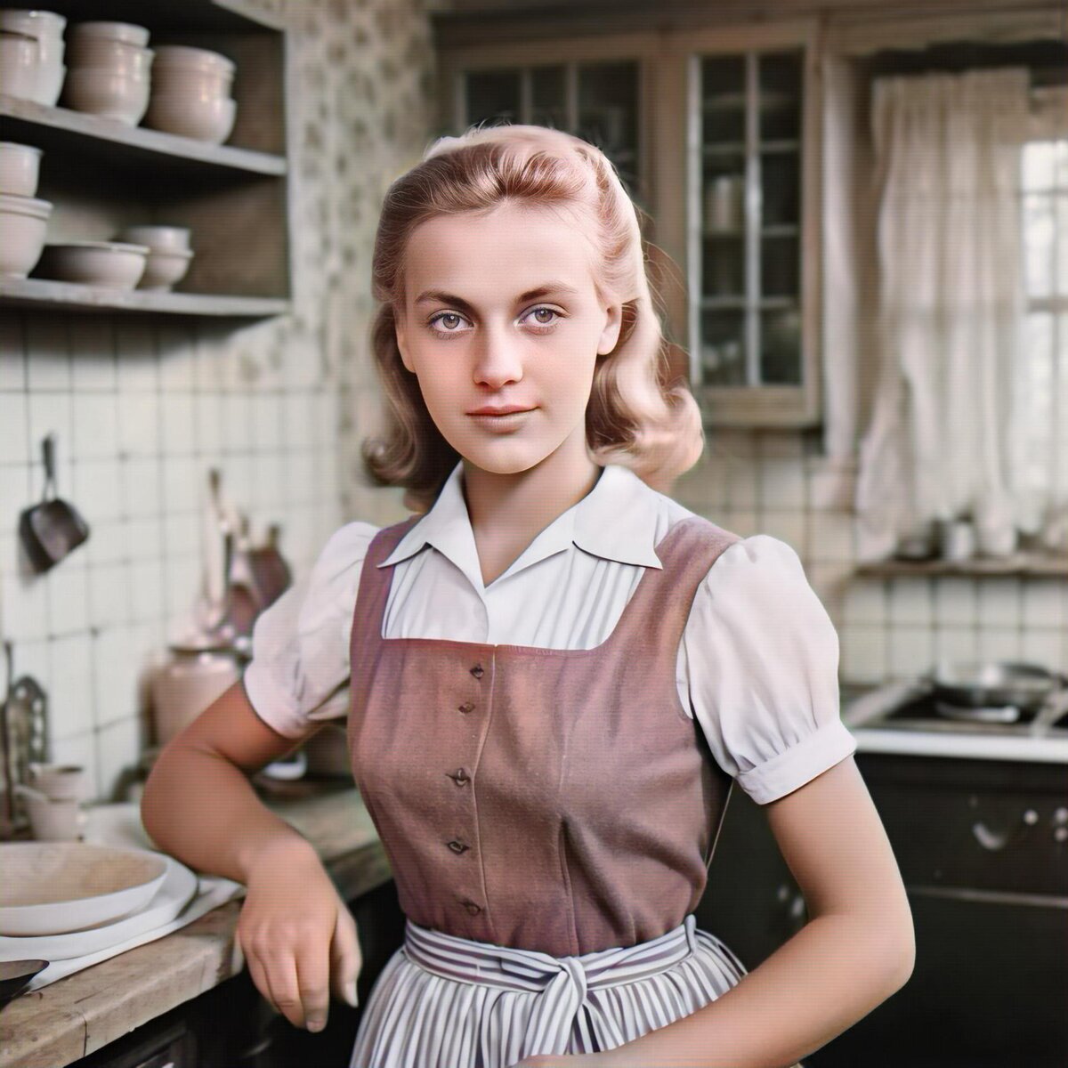 Риттерландская домохозяйка 1956 год.