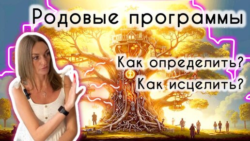 Как определить Родовые программы? Как выйти из негативного влияния Рода?