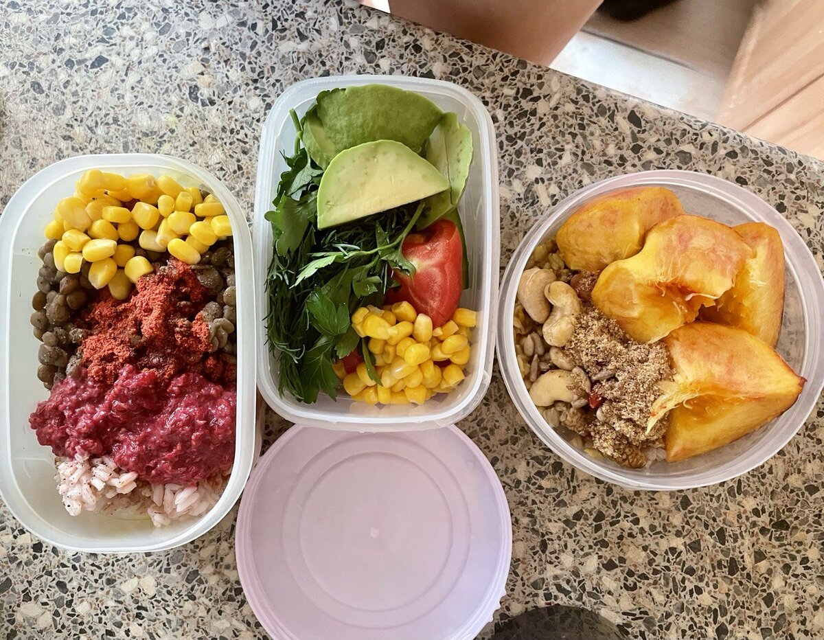 Наш летний обед на работу 