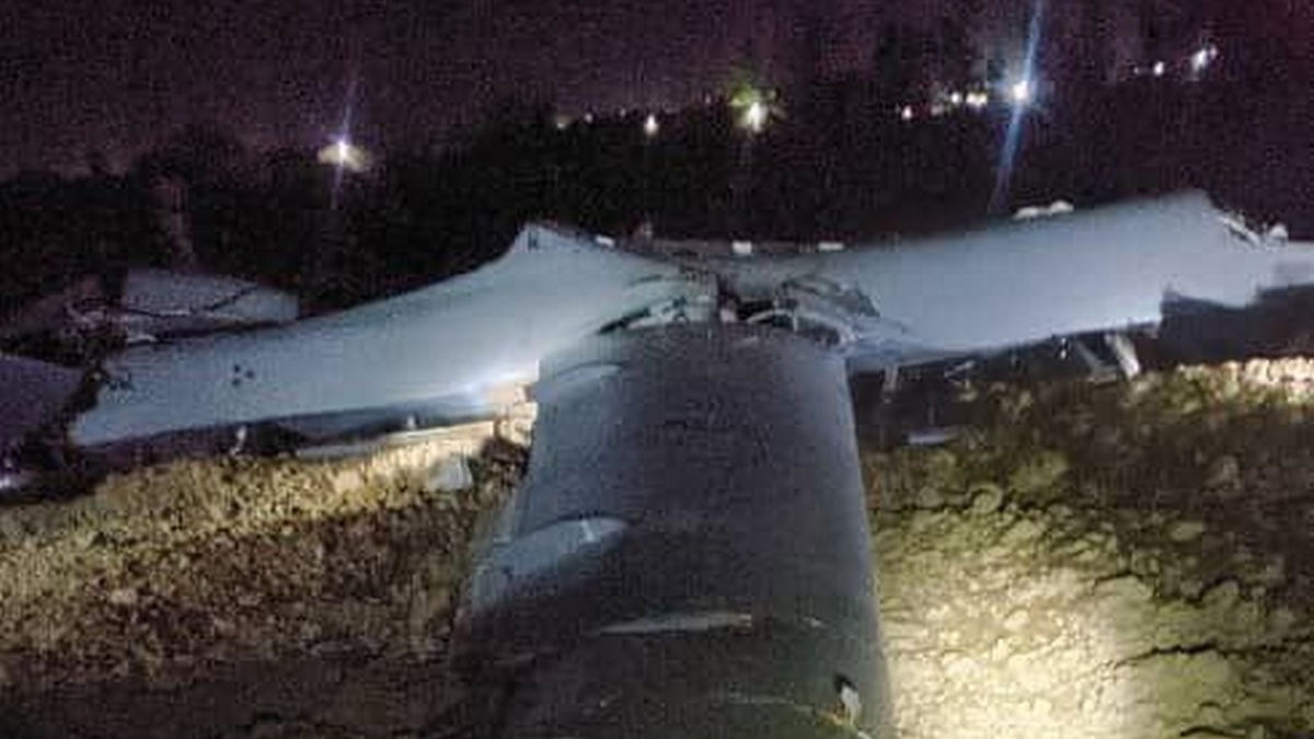 сбитый MQ-9 американской армии