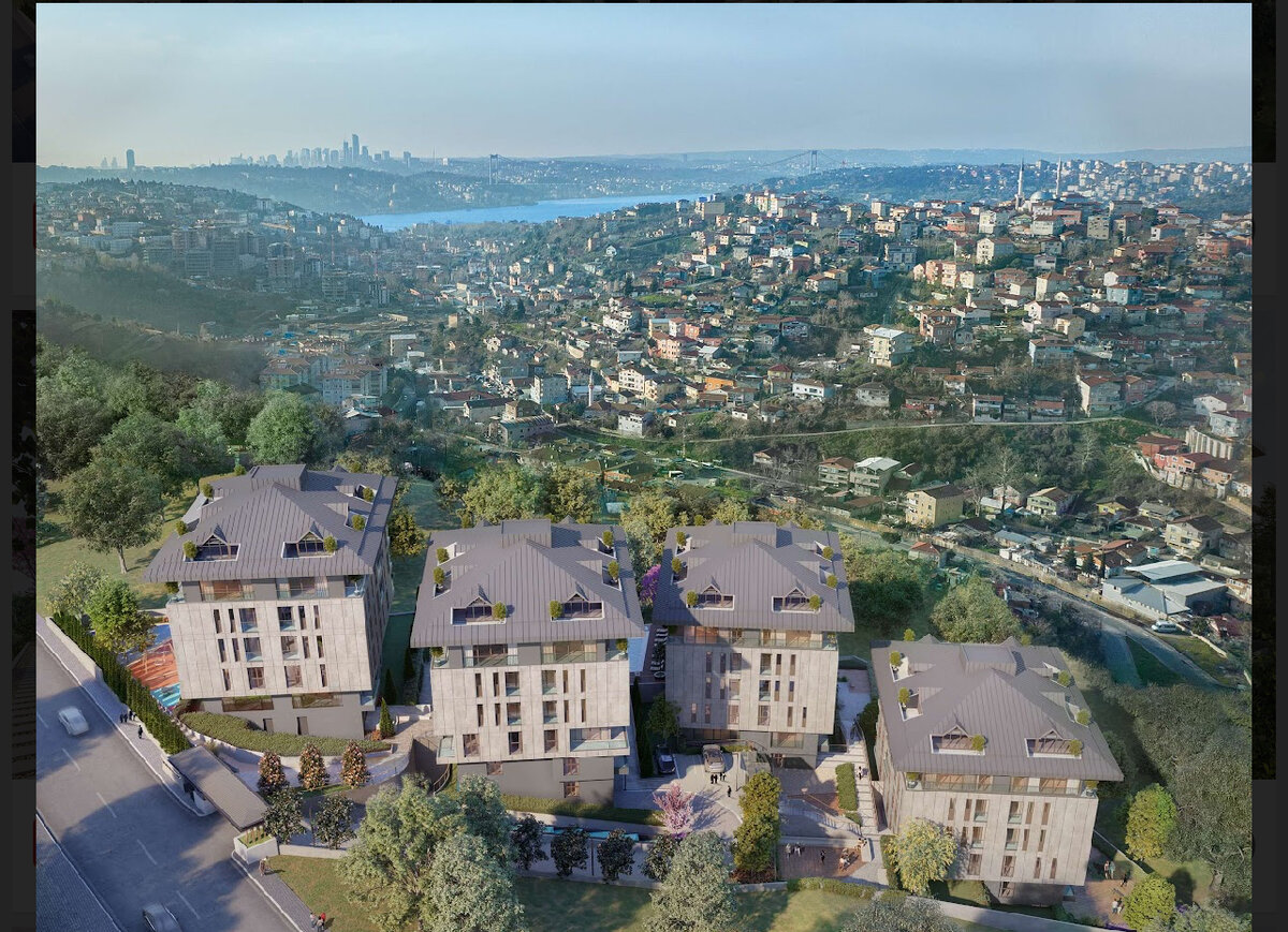 Квартиры с видом на Босфор.