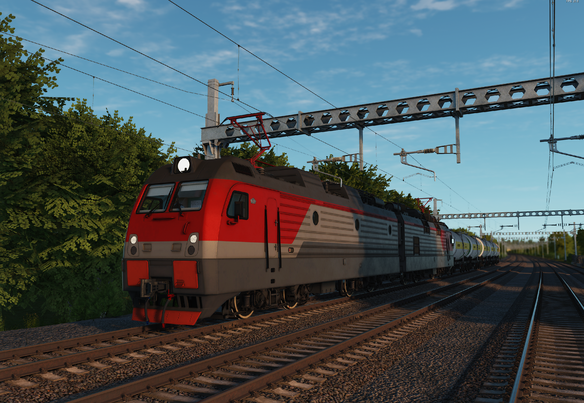 Электровоз 2ЭС5К. Фото: Smart Simulation