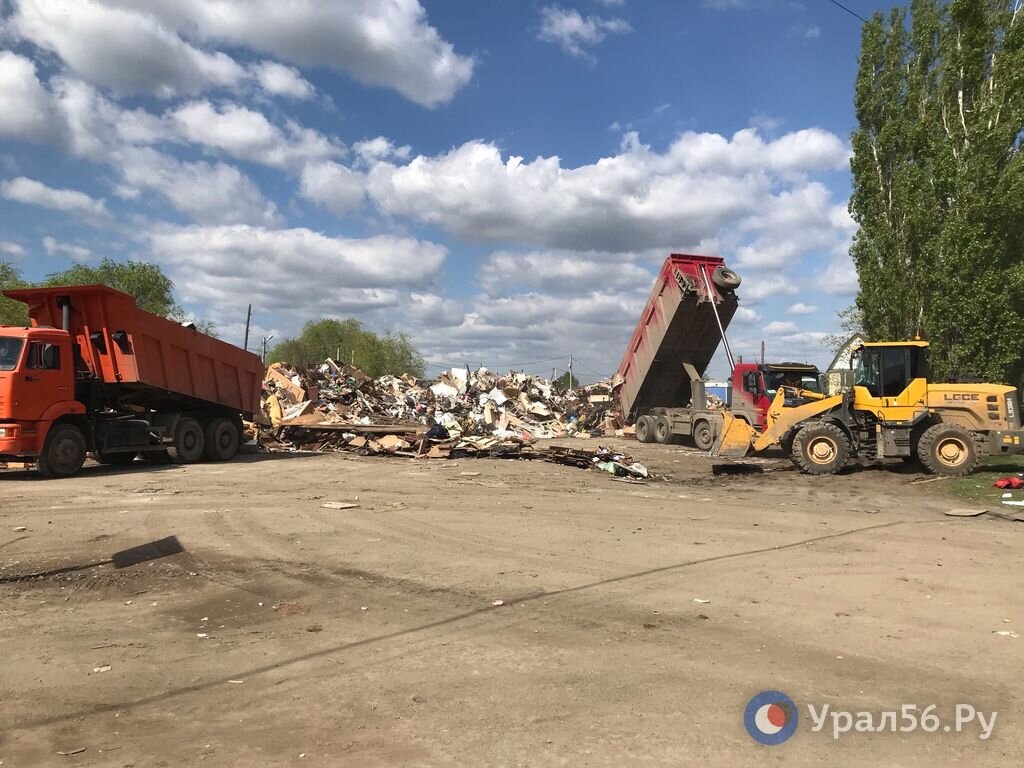    171,5 тыс тонн мусора вывезли в Орске с затопленных паводком территорий