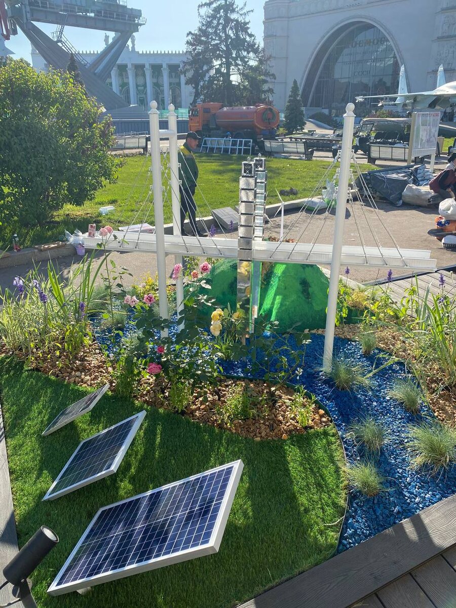    Оренбуржье представлено на цветочном фестивале ВДНХ Кристина Просвиркина