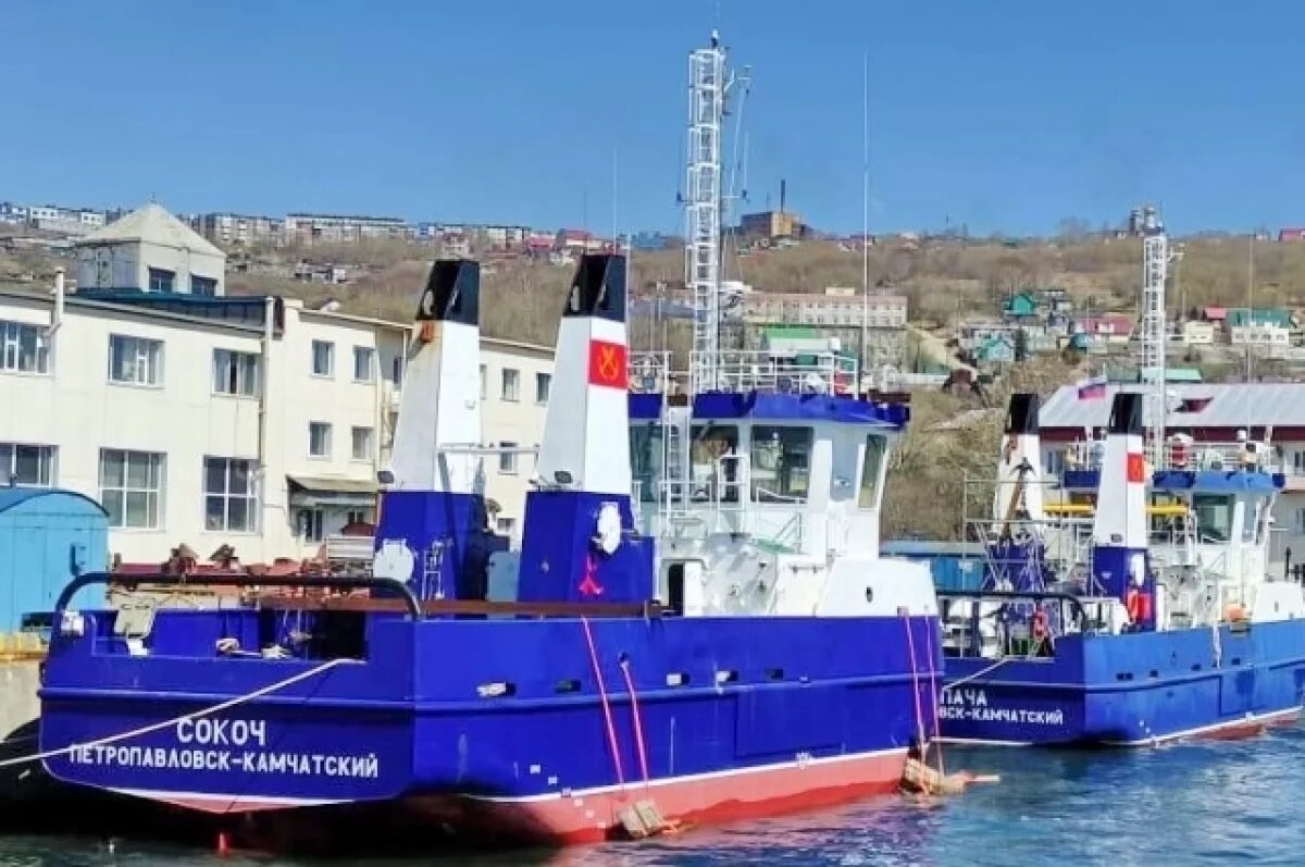    На Камчатке спущен на воду малый рыболовный сейнер «Сокоч»