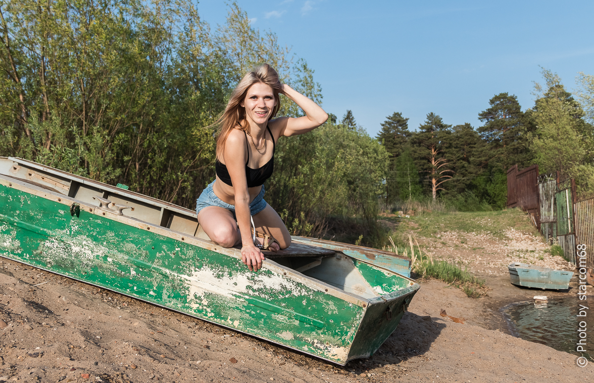 Наташа и лодки