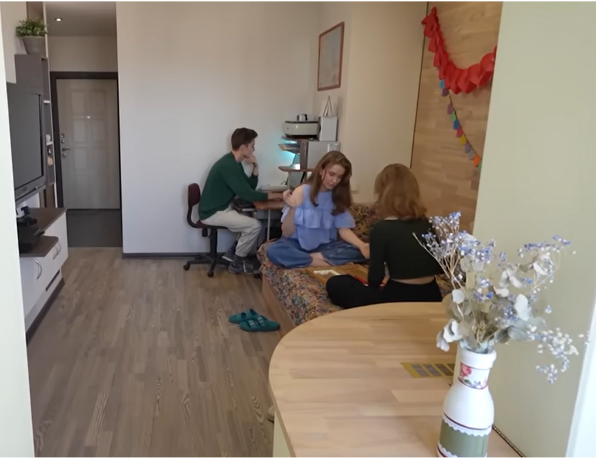 Так выглядела комната до переделки