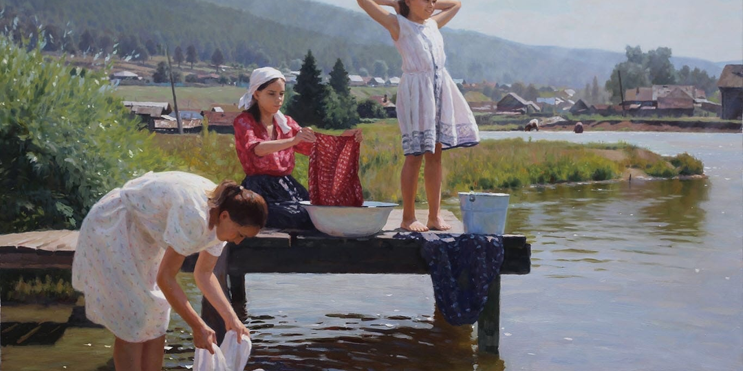 Творчество нашего современника художника Андрея Дареева. Россия - города, деревни, пейзажи и жители