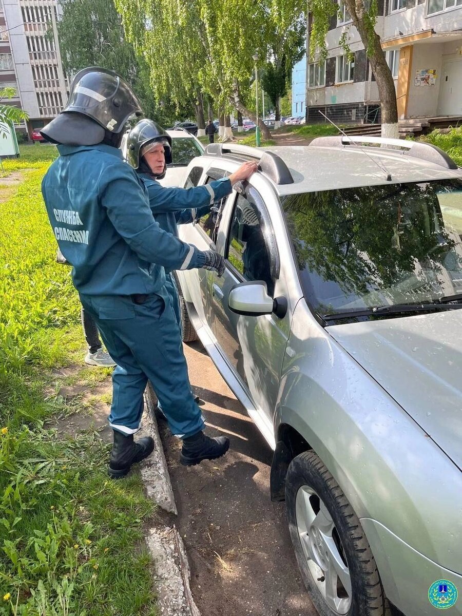 Ульяновские спасатели пришли на помощь малышу, запертому в машине |  АиФ-Ульяновск | Дзен