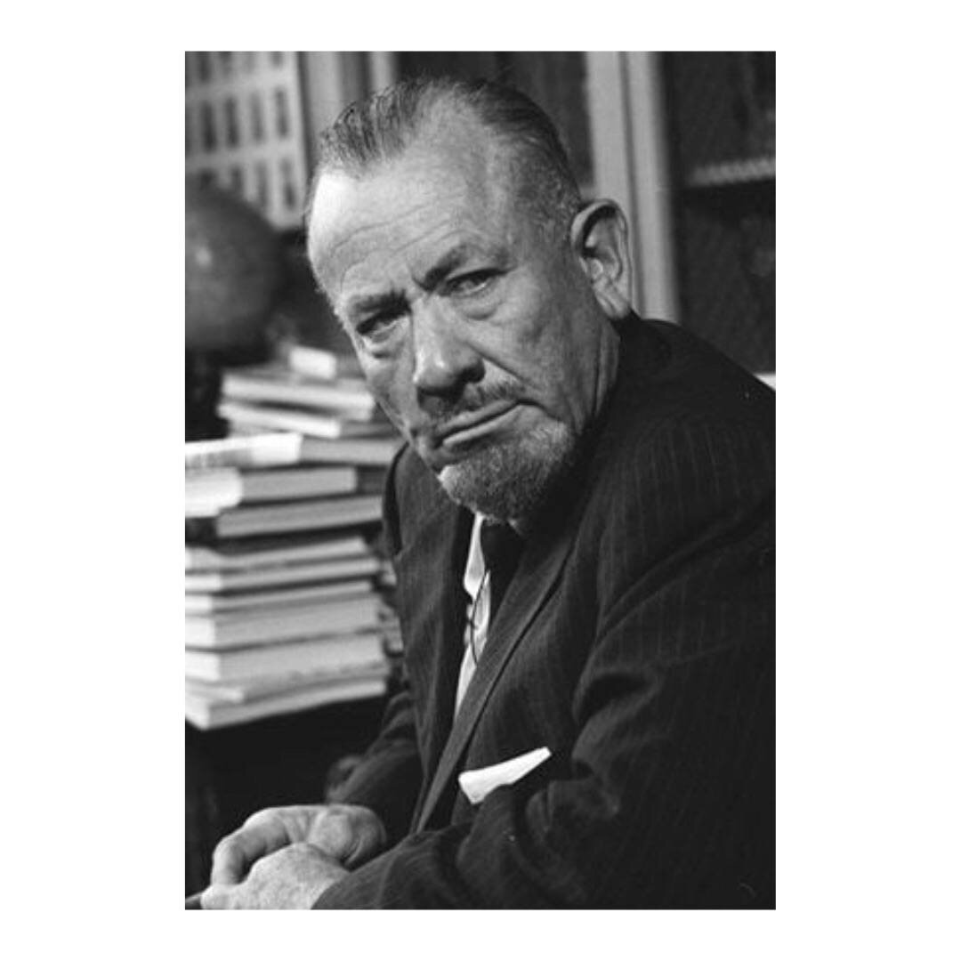 Писатель Джон Стейнбек, лауреат Нобелевской премии по литературе (1962)