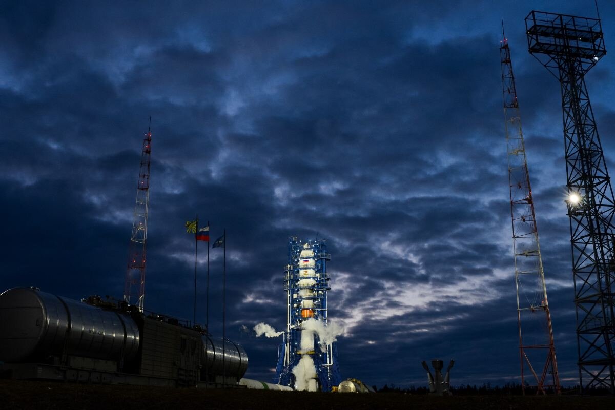 Запуск. Фотографии Роскосмоса 