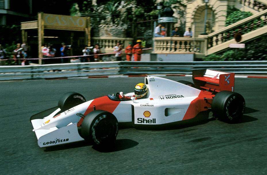 Айртон Сенна в Монако