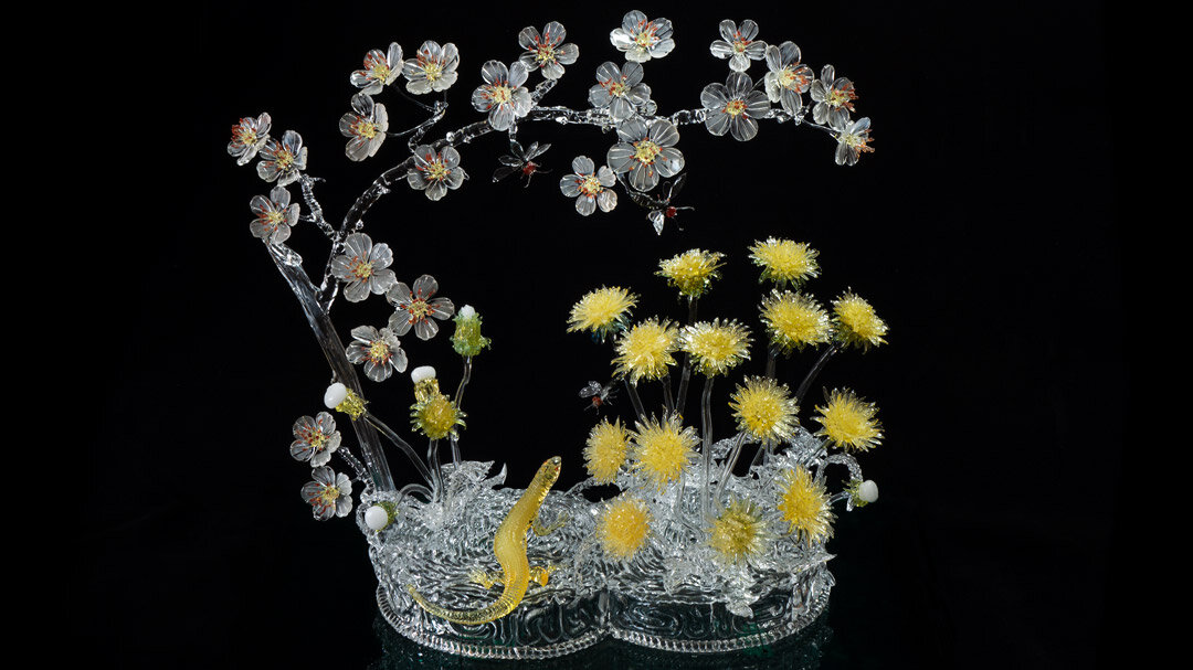 "Весна", 1984 г. Кварцевое стекло. Автор: Алексей Зеля