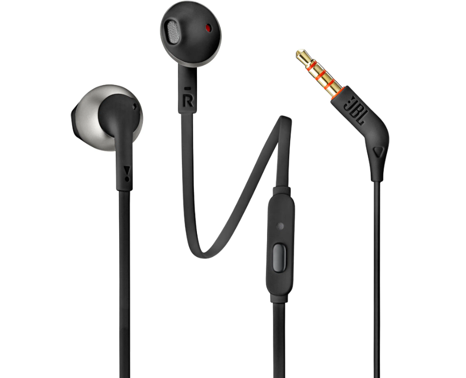 Наушники JBL T205, черный 