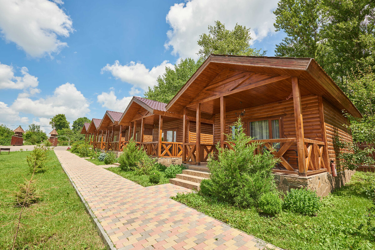 Отдохнуть в таком домике мы и собирались