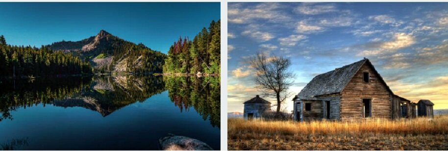 пейзажи Айдахо 