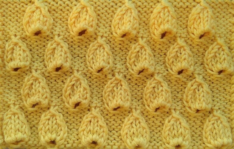 Лицевая сторона узора