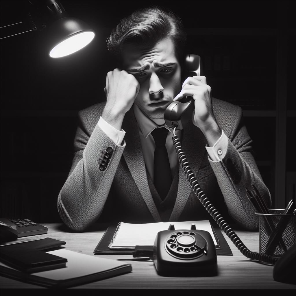 — «Я так долго не протяну, надо увольняться…», — грустит оператор.