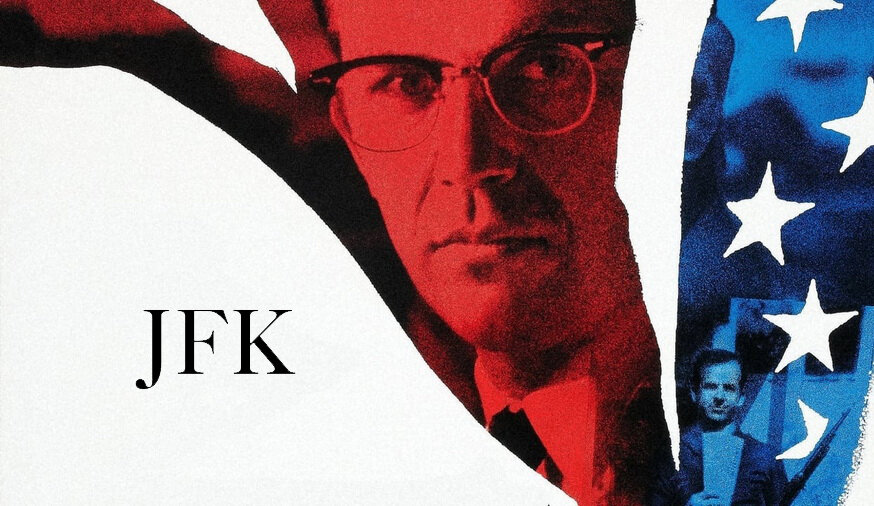 Постер фильма «Джон Ф. Кеннеди: Выстрелы в Далласе» (JFK)