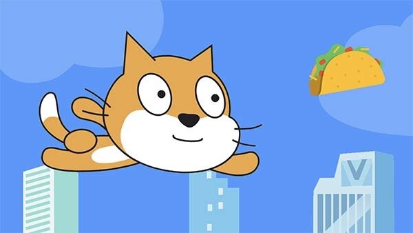 Scratch — крупнейшее в мире сообщество программирования для детей и язык программирования с простым визуальным интерфейсом, который позволяет молодым людям создавать цифровые истории, игры и анимацию. 