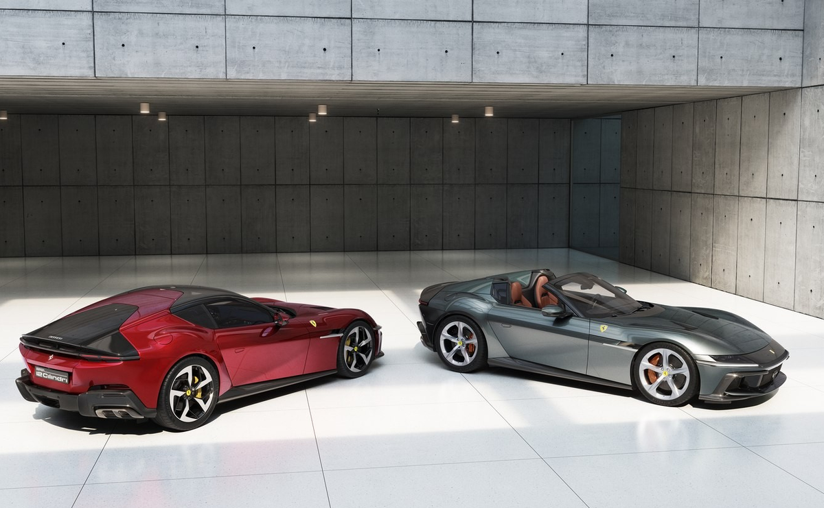 Родстер и купе Ferrari 12Cilindri 