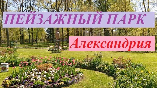 Пейзажный парк Александрия. Природный музей-заповедник в Петродворце.