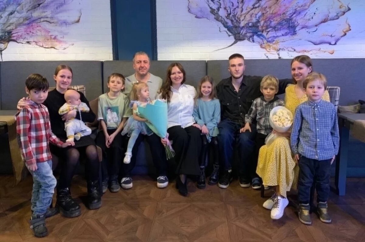    Семья Штейнерт из Красноярска.