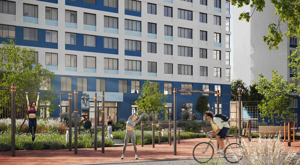 Двор ЖК "Новация"