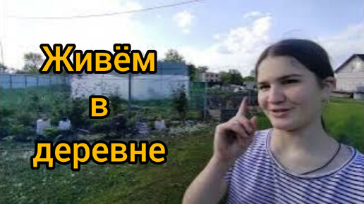 Жизнь в деревне. Уехали туда, где не были полгода. Добавляем красок в клумбу🌺