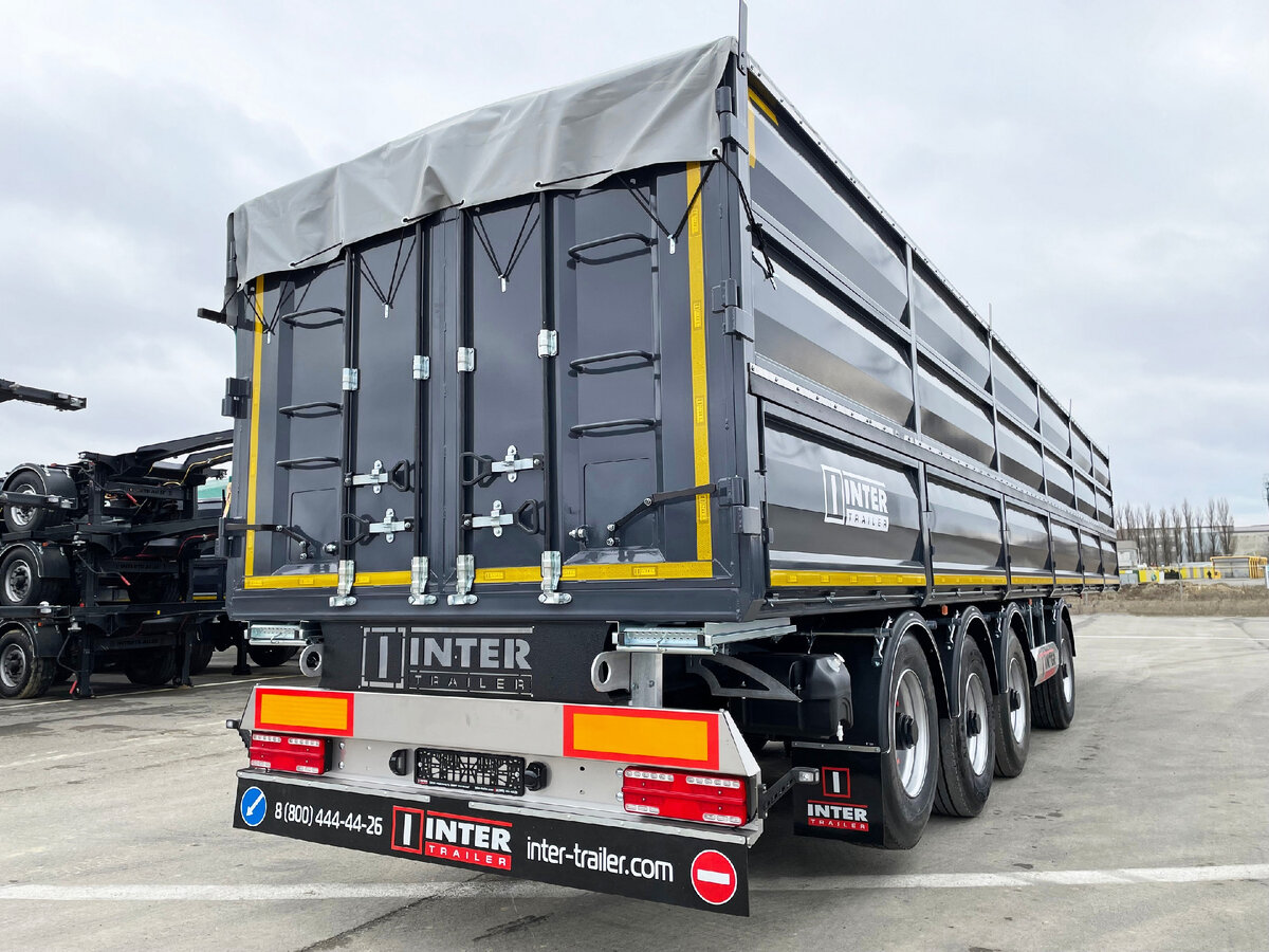 Полуприцеп зерновоз четырехосный