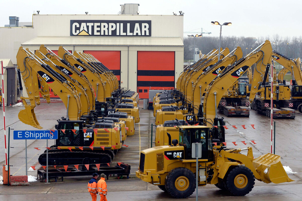 Завод компании Caterpillar в США