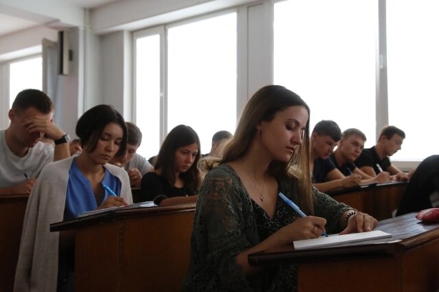    Во время лекции. Фото: Из личного архива/ Екатерина Саенко