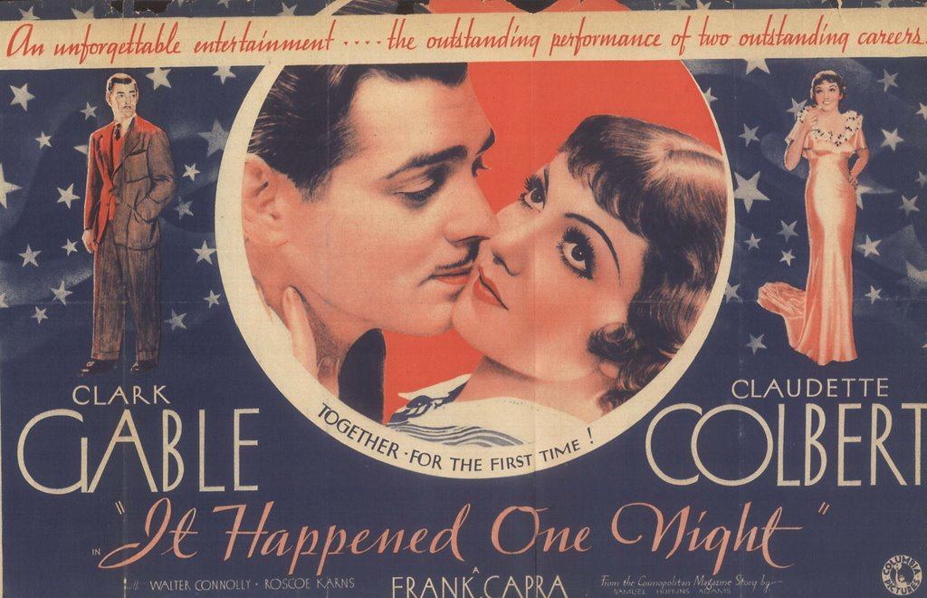 Постер «Это случилось однажды ночью» (источник: ru.kinorium.com)