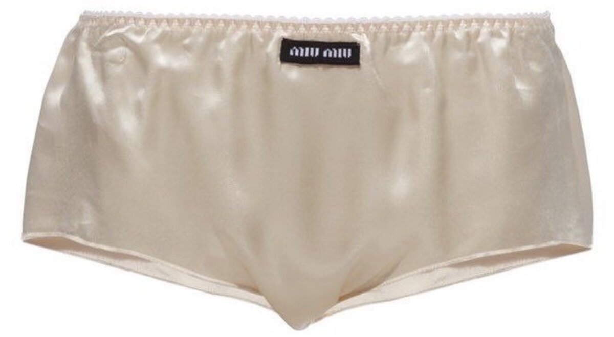     Трусы Satin Panty, miu miu