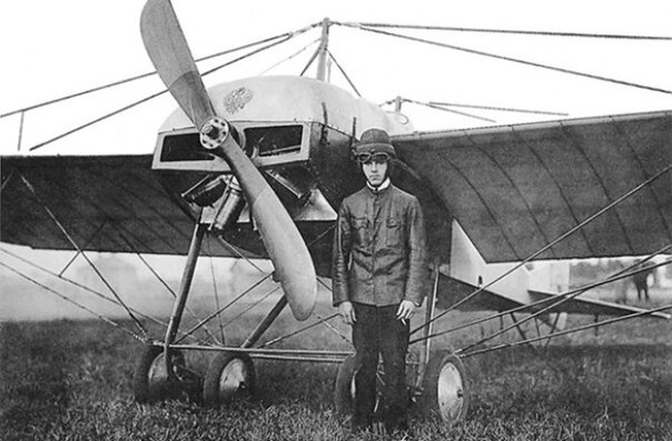 Молодой изобретатель Игорь Сикорский. 1912 г.