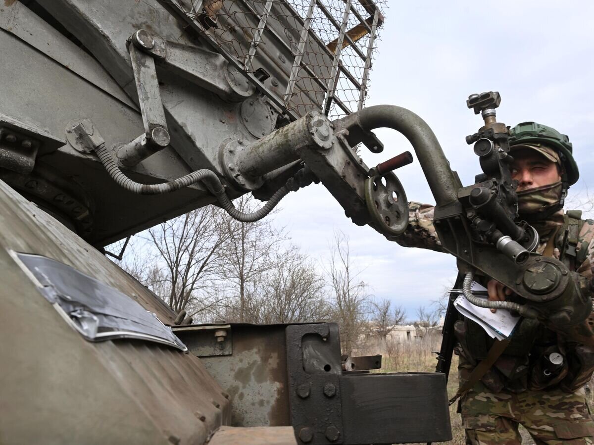    Российские военные в зоне спецоперации© РИА Новости / Михаил Воскресенский