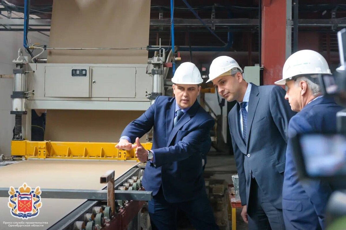  📷    Денис Паслер принял участие в открытии нового производства на Новотроицком содовом заводе Кристина Просвиркина