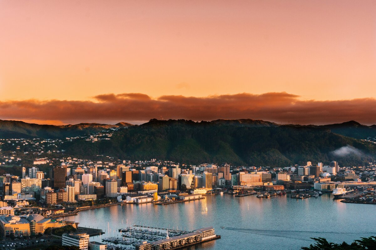 Хоть Веллингтон и является столицей, он лишь третий по величине город Новой Зеландии. Фото: Unsplash