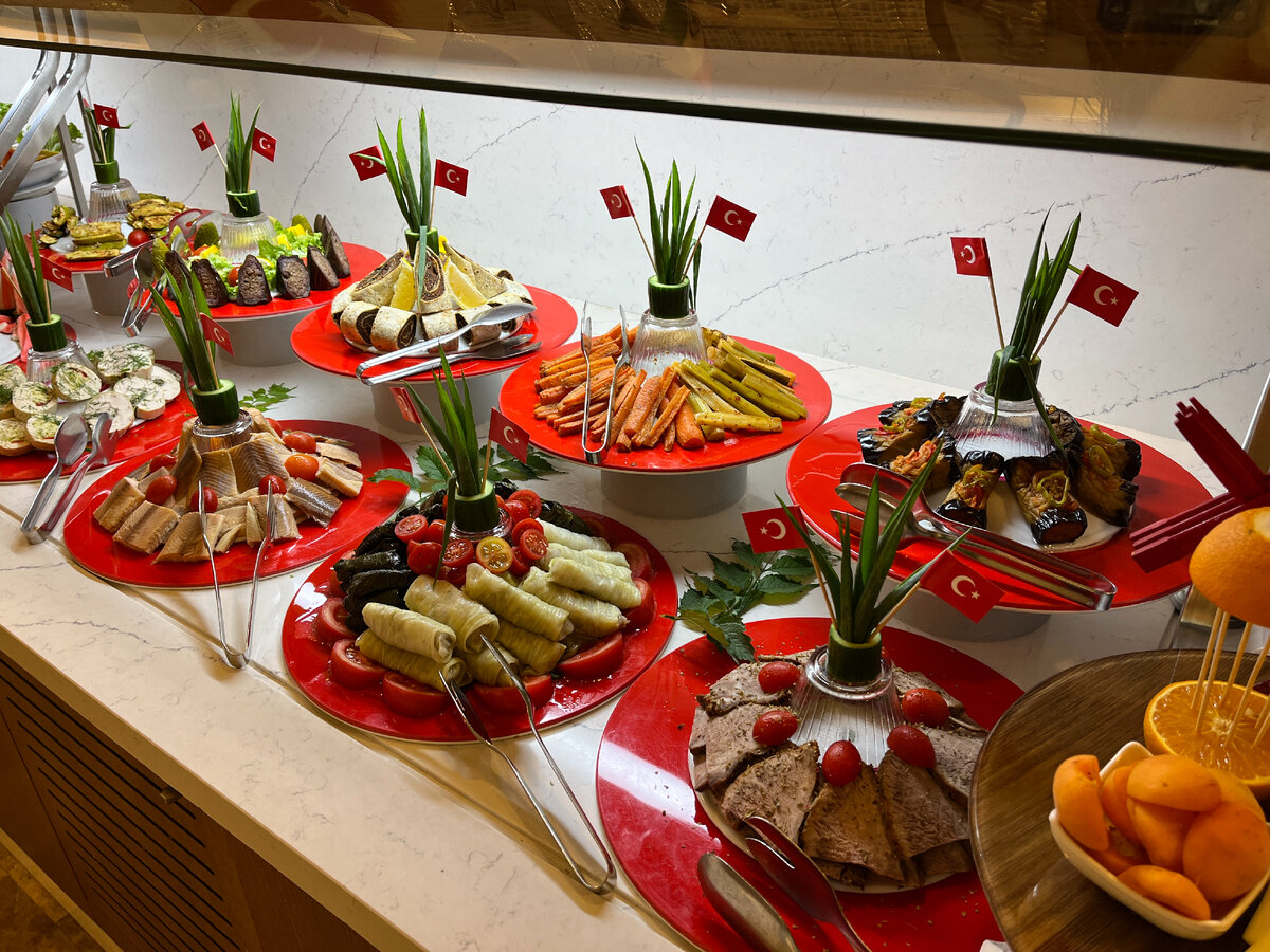 шведский стол в Турции отели 5*