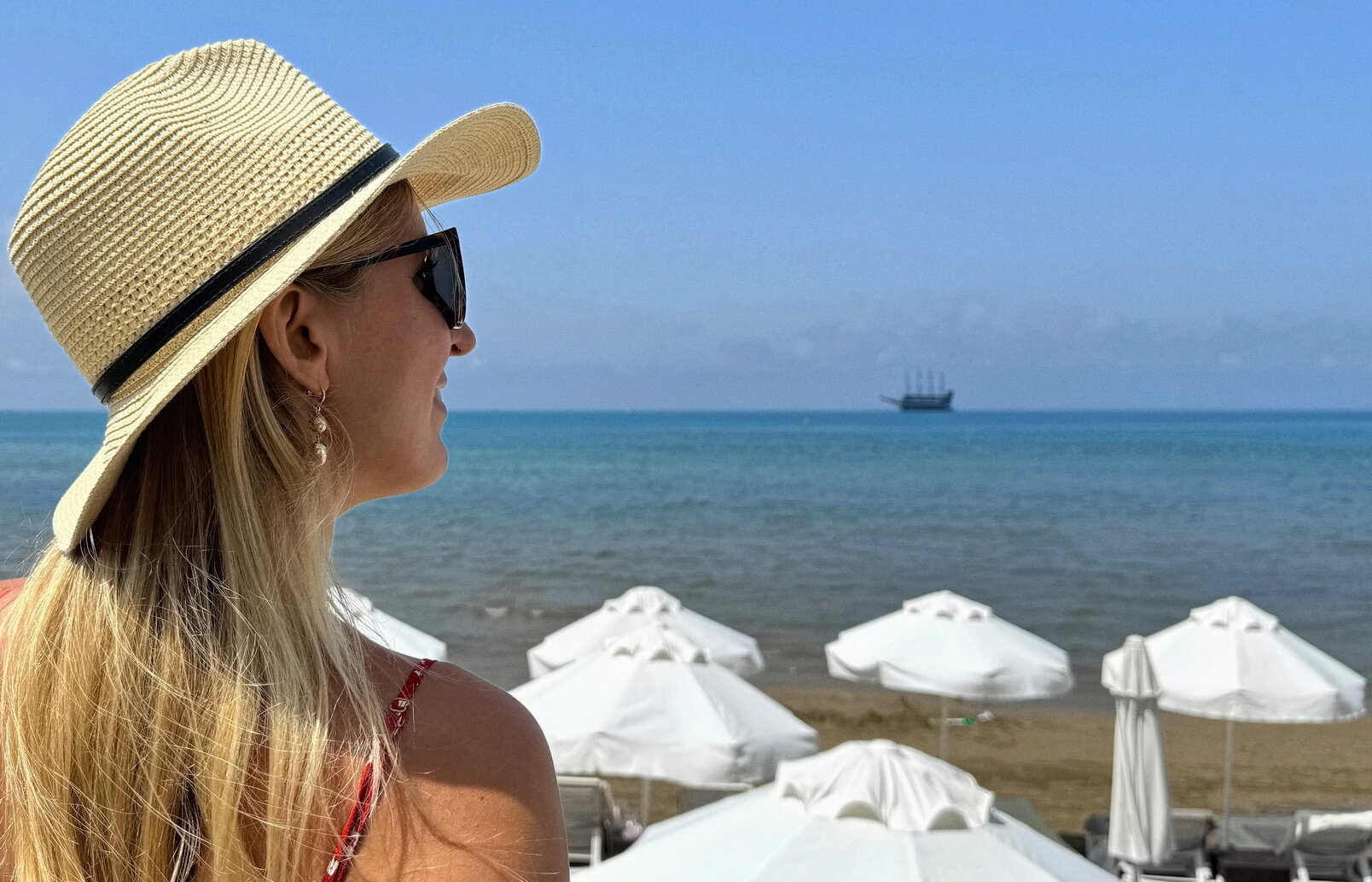 пляж Сиде Турция 2024