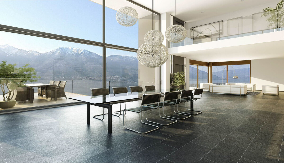 Вид из гостинной