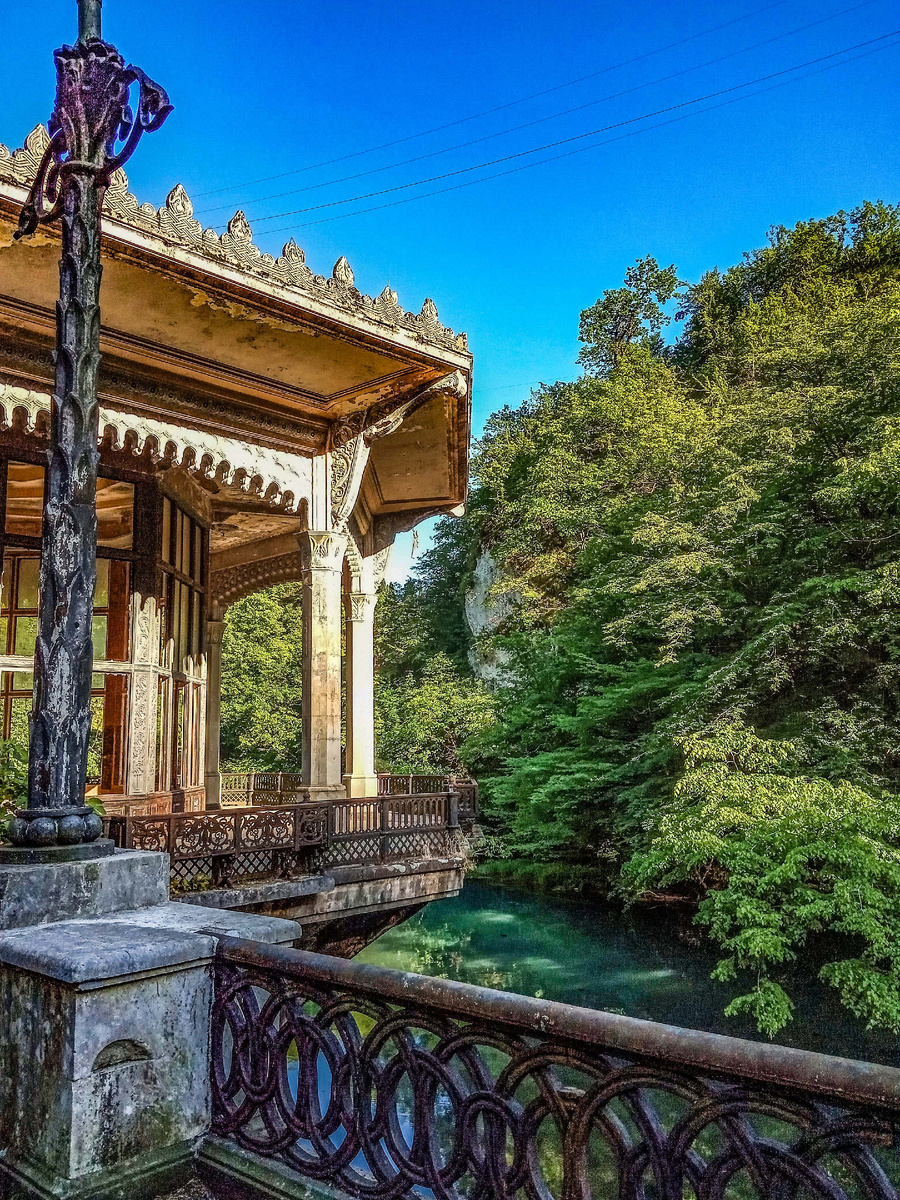 Станция Псырцха в Новом Афоне