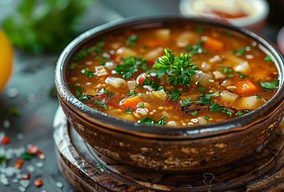    Грузинский суп харчо