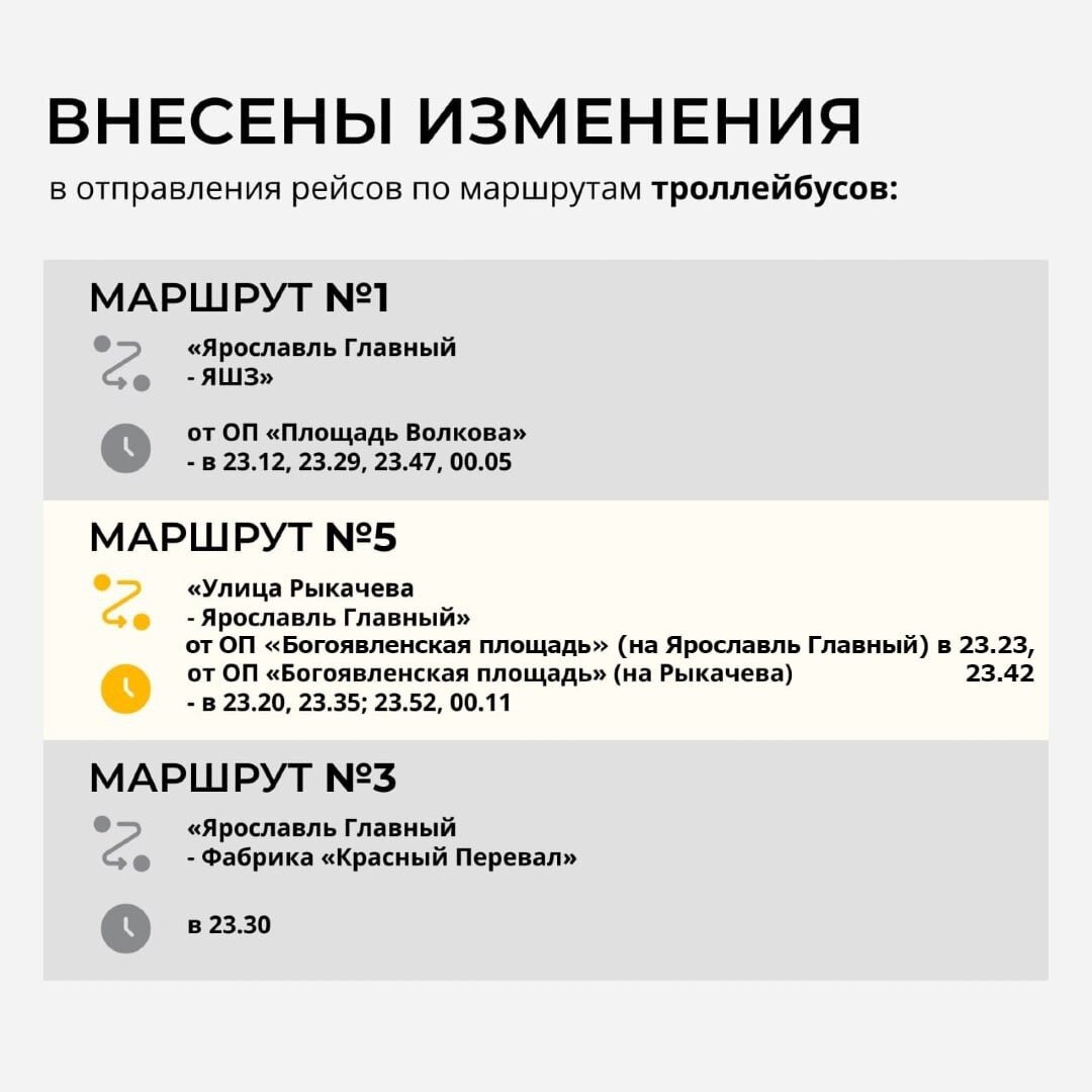 График работы общественного транспорта в День города: расписание |  КП-Ярославль | Дзен