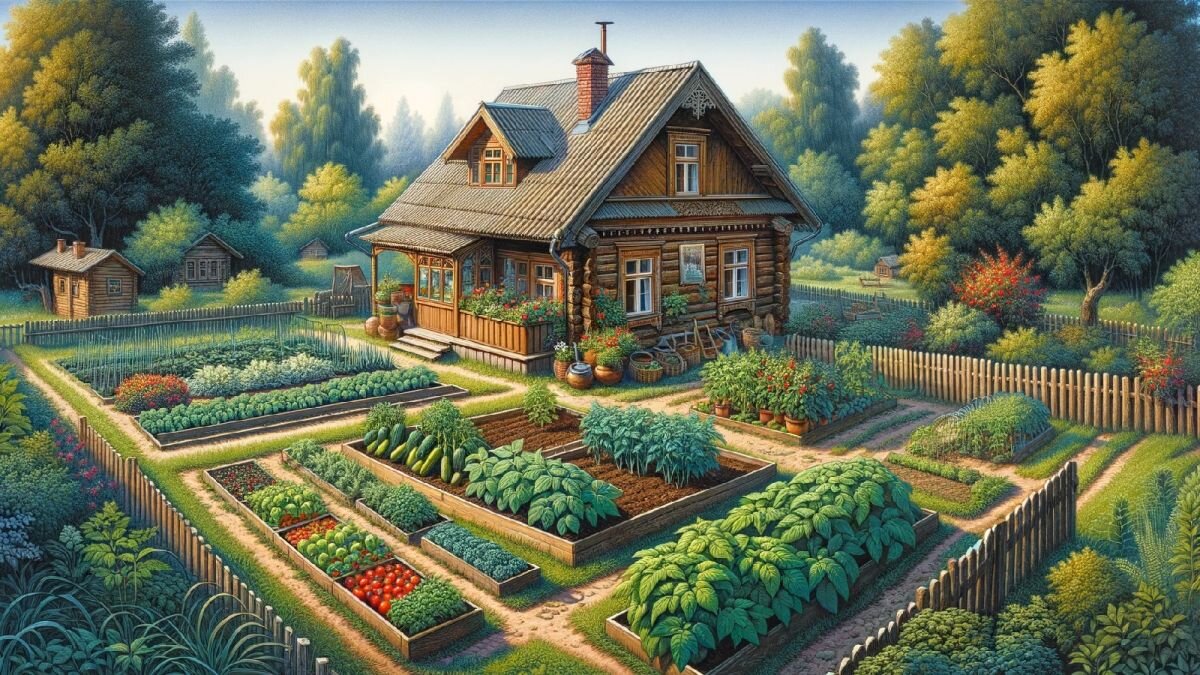 Сейчас в России заброшены от 10 до 15% всех дачных участков. Источник: нейросеть📷
